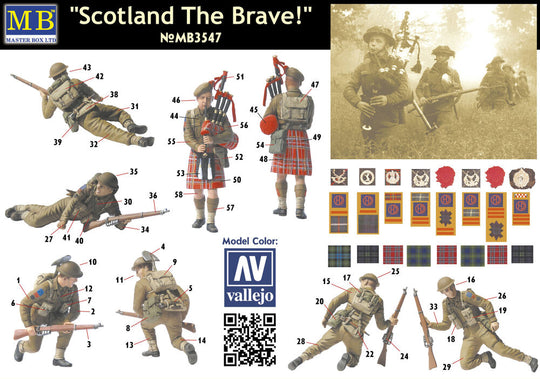 Scotland, the braves!