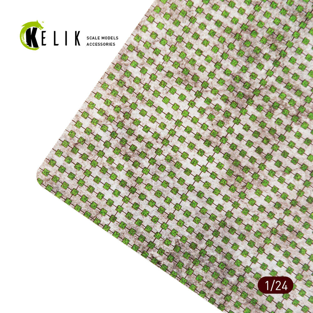 Parking Grid Grass - Base - Acrylic 3 mm (280 x 180 mm) (170 g)