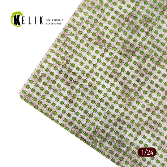 Parking Grid Grass - Base - Acrylic 3 mm (280 x 180 mm) (170 g)