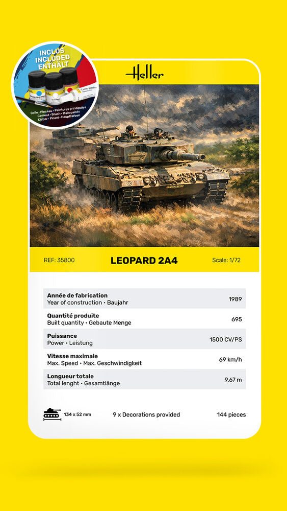 STARTER KIT Leopard 2A4