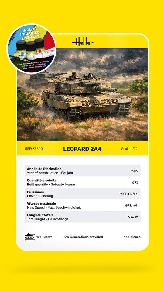STARTER KIT Leopard 2A4