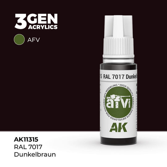 RAL 7017 Dunkelbraun