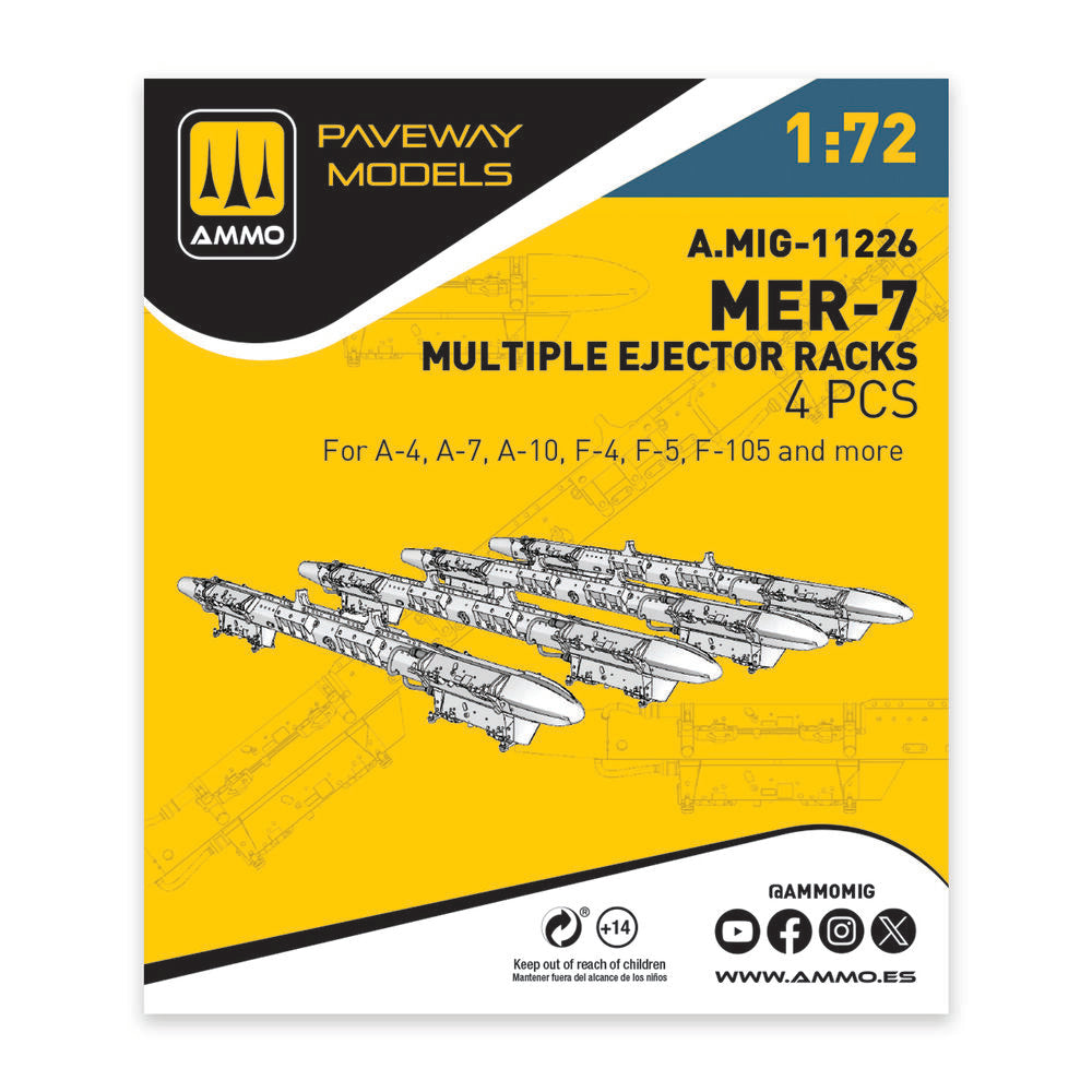 MER-7, Multiple Ejector Rack (4 pcs)