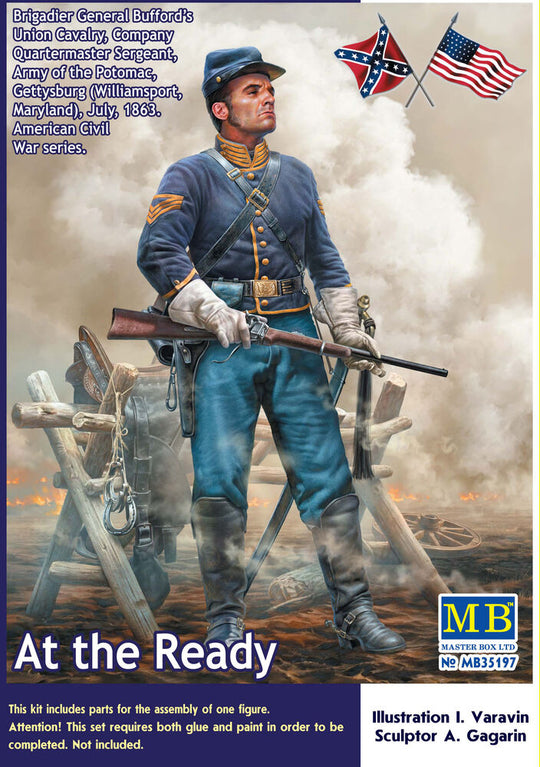 At the Ready Brigadier General Bufford's Union Cavalr