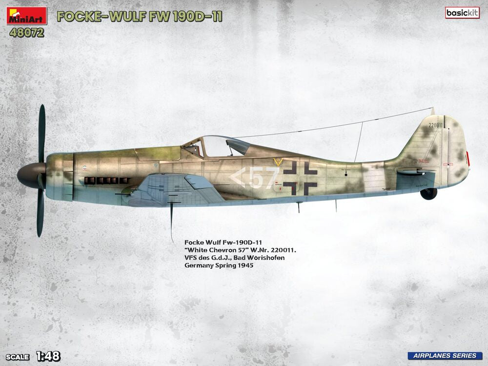 Focke-Wulf Fw 190D-11. Basic Kit
