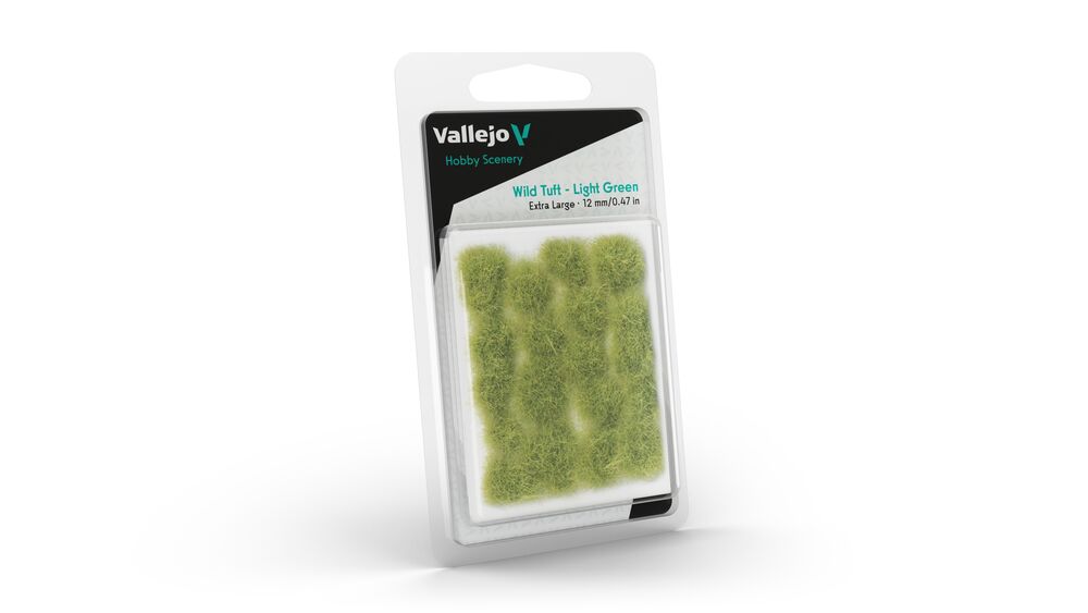 Vallejo Scenery: Wild Tuft  Light Green (12 mm) XL