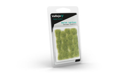 Vallejo Scenery: Wild Tuft  Light Green (12 mm) XL