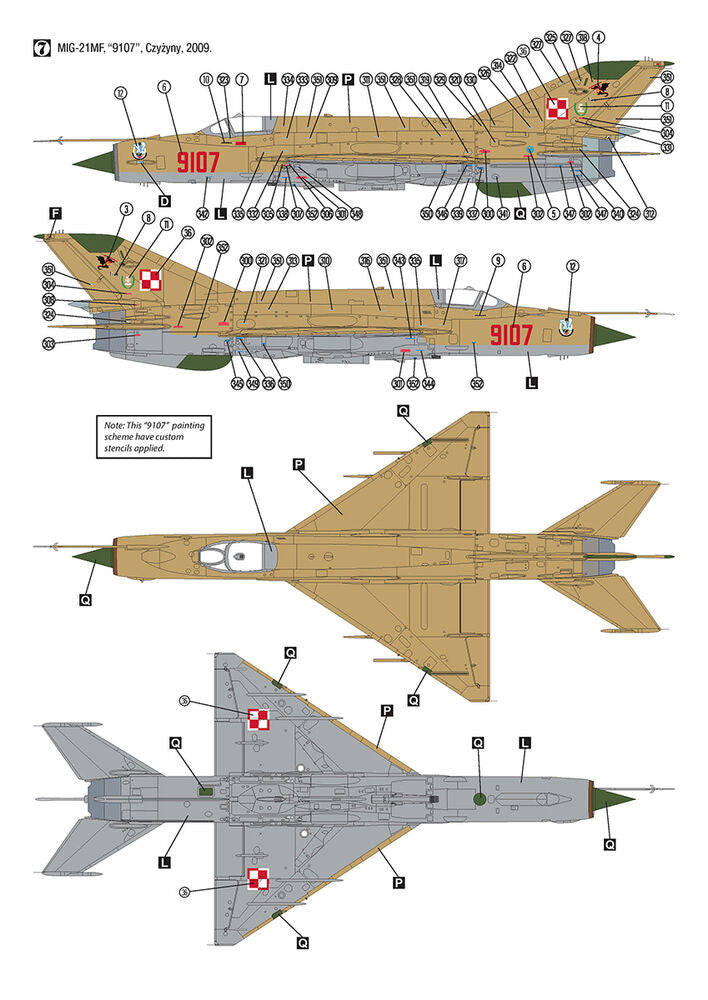 MiG-21MF Polish Air Force