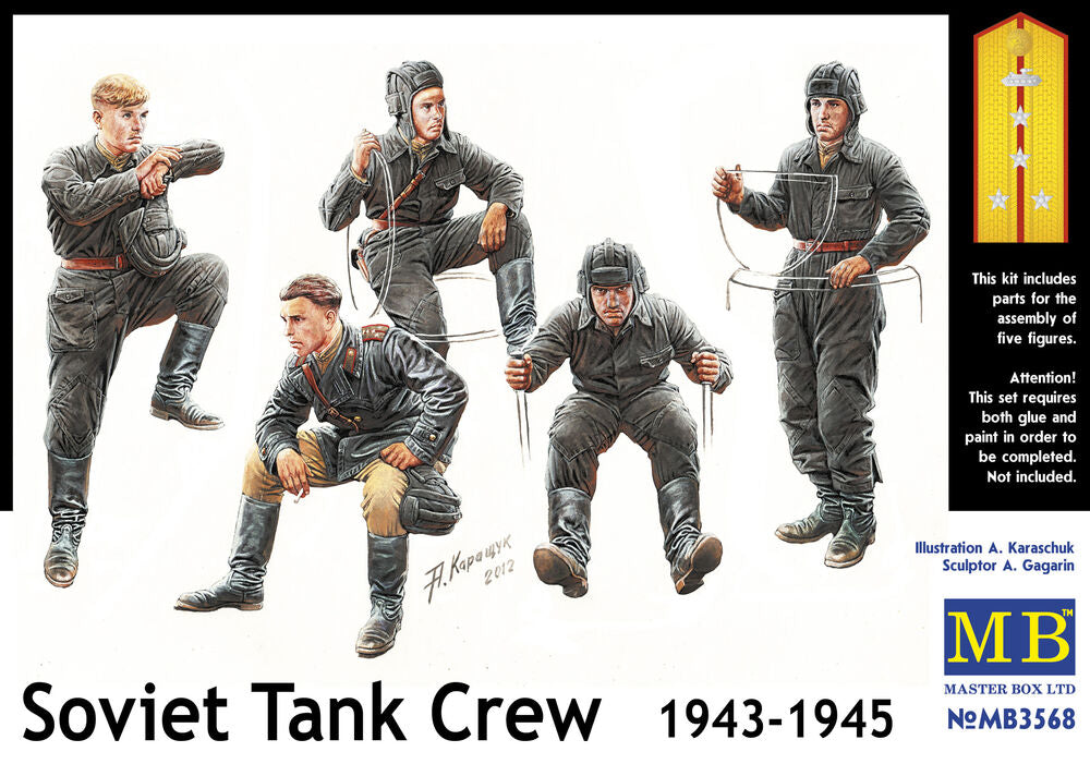 Soviet tank crew, 1943-1945