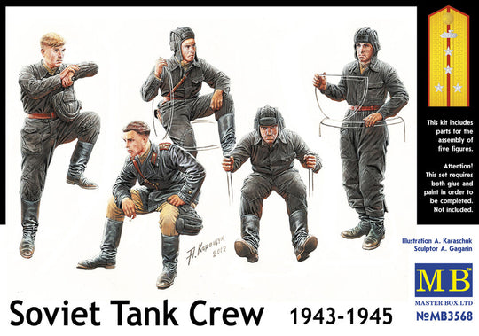Soviet tank crew, 1943-1945