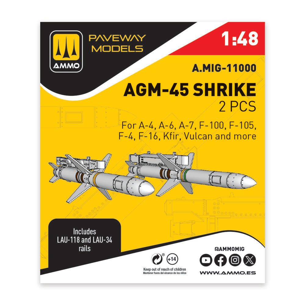 AGM-45 Shrike (2 pcs)