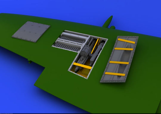 Spitfire Mk.IX gun bay for Eduard