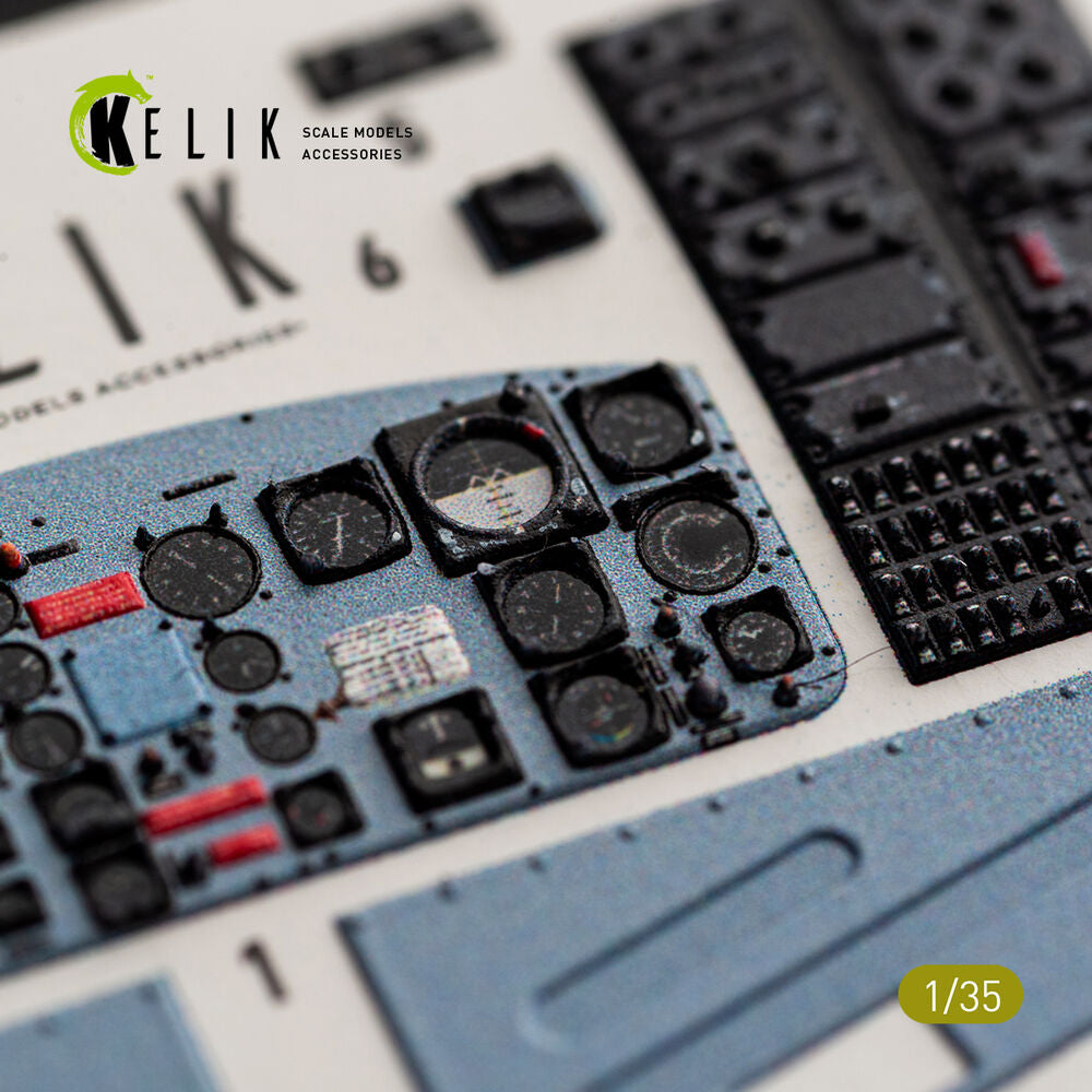 UH-1B HUEY - interior 3D decals for Trumpeter