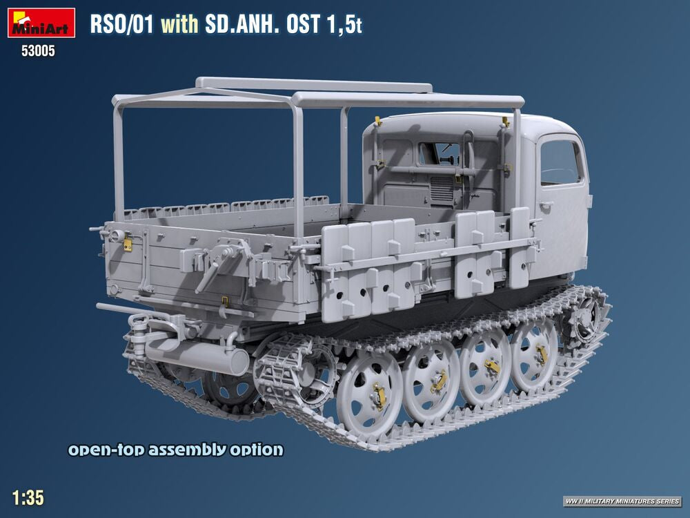 RSO/01 with Trailer Sd.Anh. Ost 1,5 t