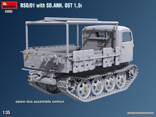 RSO/01 with Trailer Sd.Anh. Ost 1,5 t