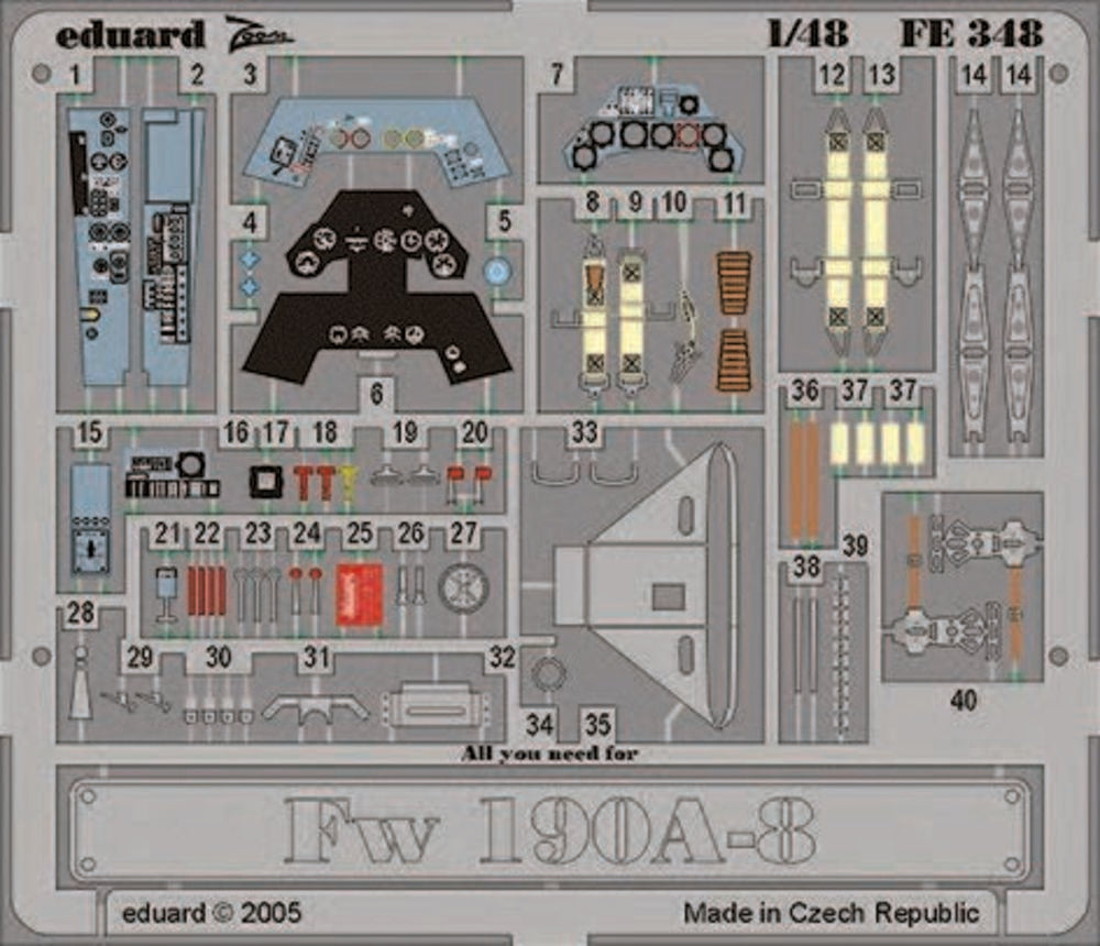 Fw 190A-8 für Tamiya-Bausatz 61095