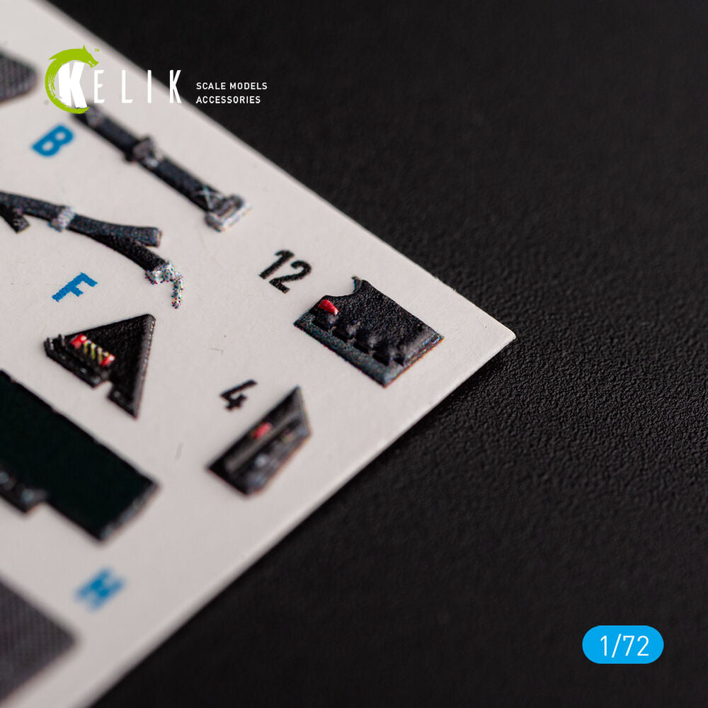 F-35B - interior 3D decals for Tamiya kit