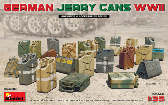 German Jerry Cans Set WW2