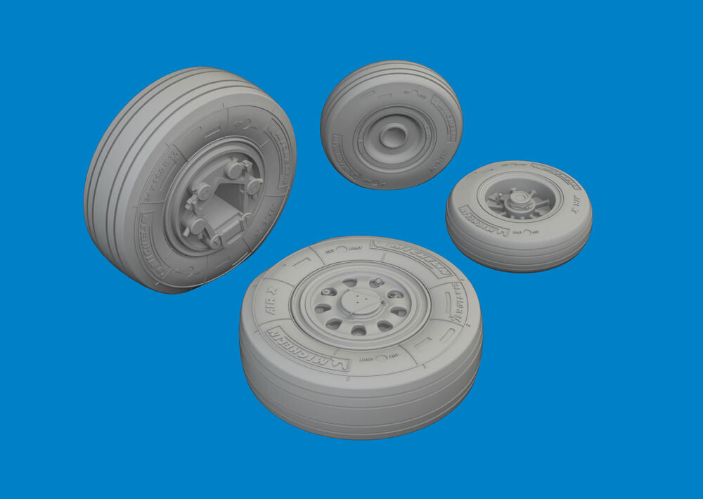F-35C wheels  TAMIYA