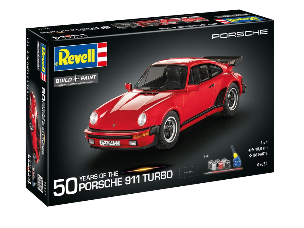 Geschenkset Porsche 911 Turbo 50th Anniversary