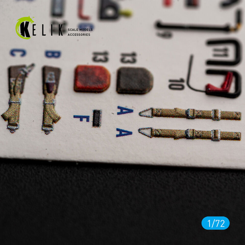 He-162 Spatz - interior 3D decals for Special Hobby
