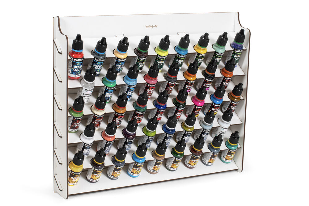 Wall Mounted Paint Display for 18 ml bottles 39 x 5,2 x 31 cm