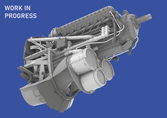 P-40E engine PRINT  EDUARD