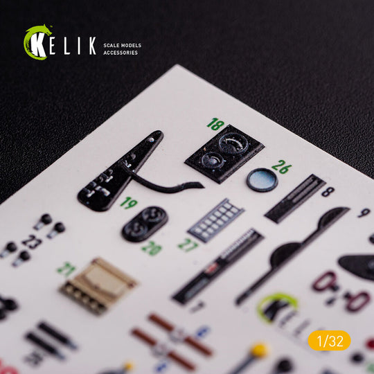CR.42 LW - Interior 3D Decal for ICM kit