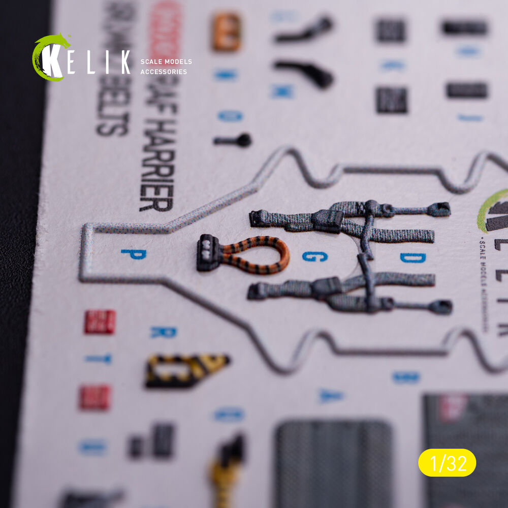 GR.MK7 Harrier - interior 3D decals for Trumpeter kit