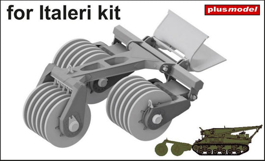 T1E1 US Mine exploder for Sherman – Italeri