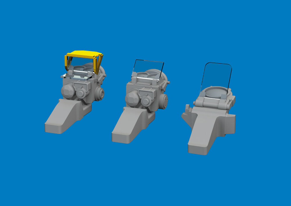 P-51D gun sights PRINT for Arma Hobby