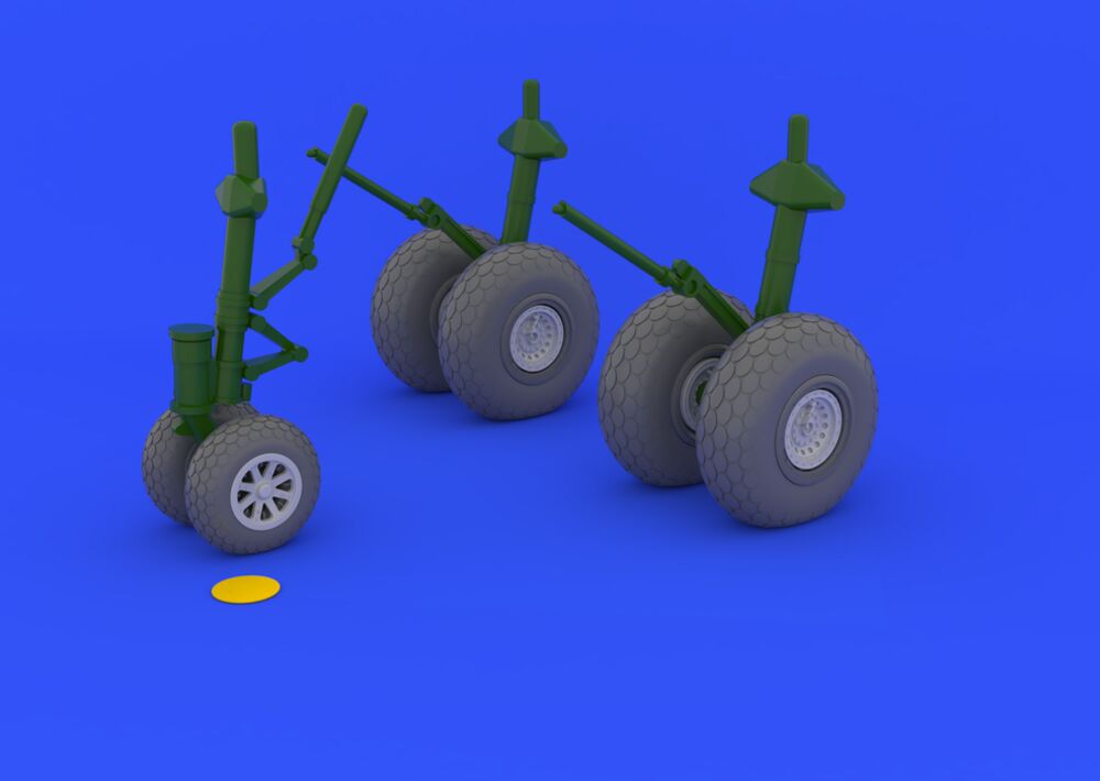 B-29 wheels for Revell