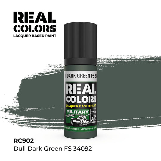 Real Colors: Dull Dark Green FS 34092 17 ml.
