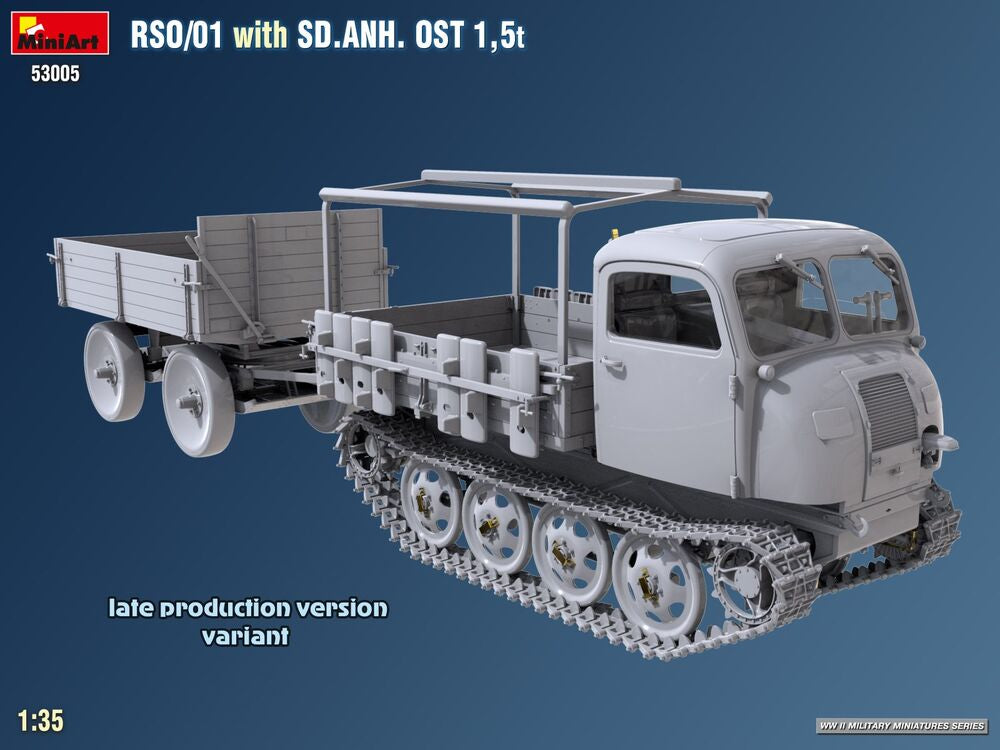 RSO/01 with Trailer Sd.Anh. Ost 1,5 t