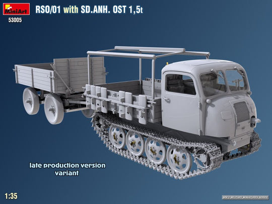RSO/01 with Trailer Sd.Anh. Ost 1,5 t