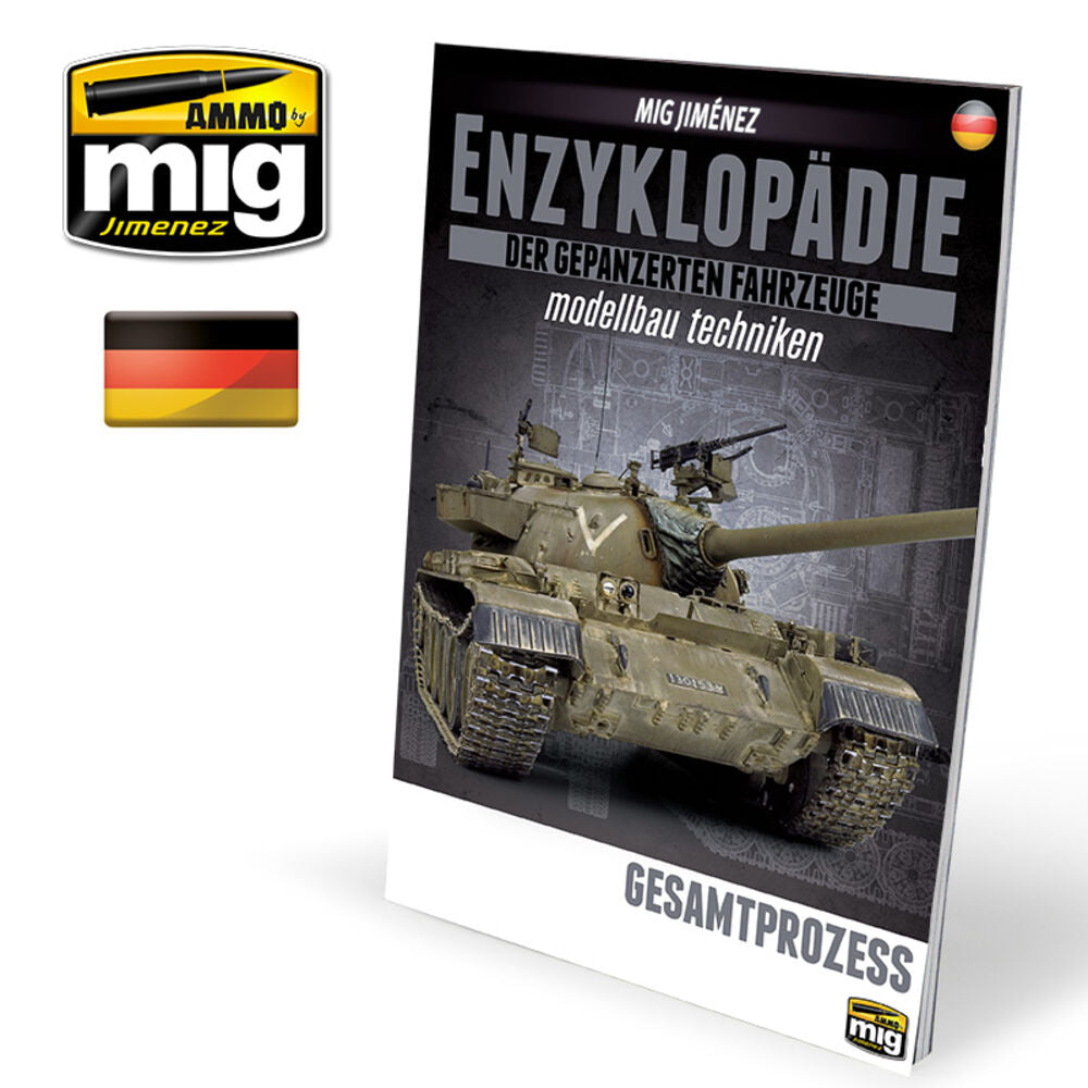 ENZYKLOPÄDIE DER GEPANZERTEN FAHRZEUGE MODELLBAU TECHNIKEN - Vol. Extra Gesamtprozess (Deutsch)