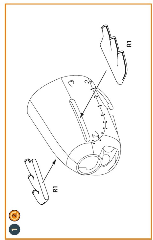 Welington Mk.II exhausts for Airfix kits