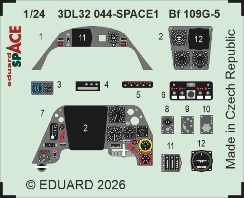 Bf 109G-5 SPACE for Airfix