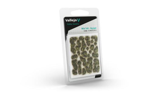 Vallejo Scenery: Wild Tuft  Burned (6 mm) L