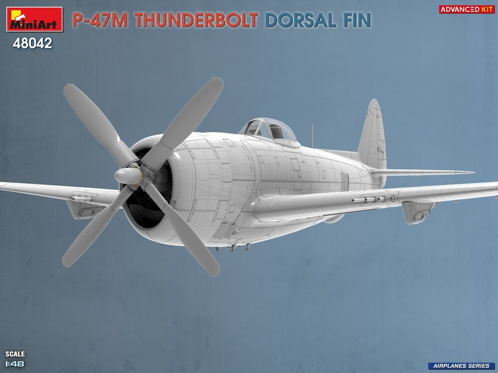 P-47M Thunderbolt. Dorsal Fin. Advanced Kit