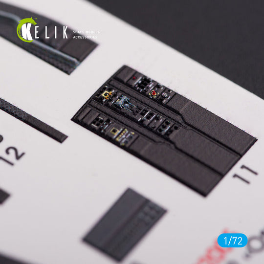 V-22 Osprey interior 3D decals for Hasegawa kit