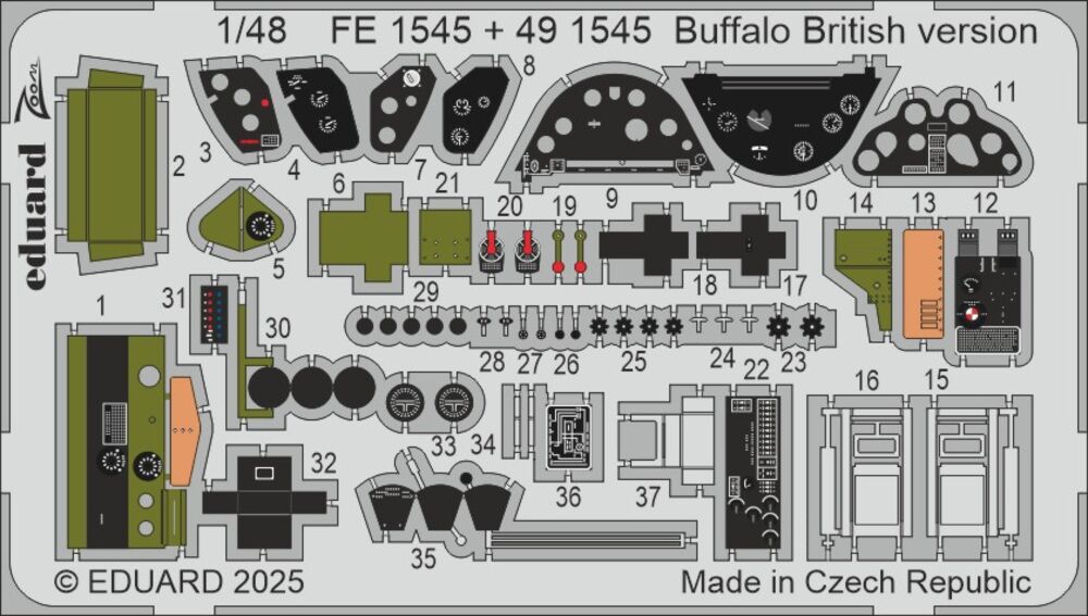 Buffalo British version  TAMIYA