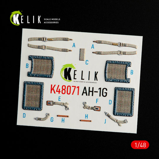 AH-1G interior 3D decals forICM/SpecialHobby kit