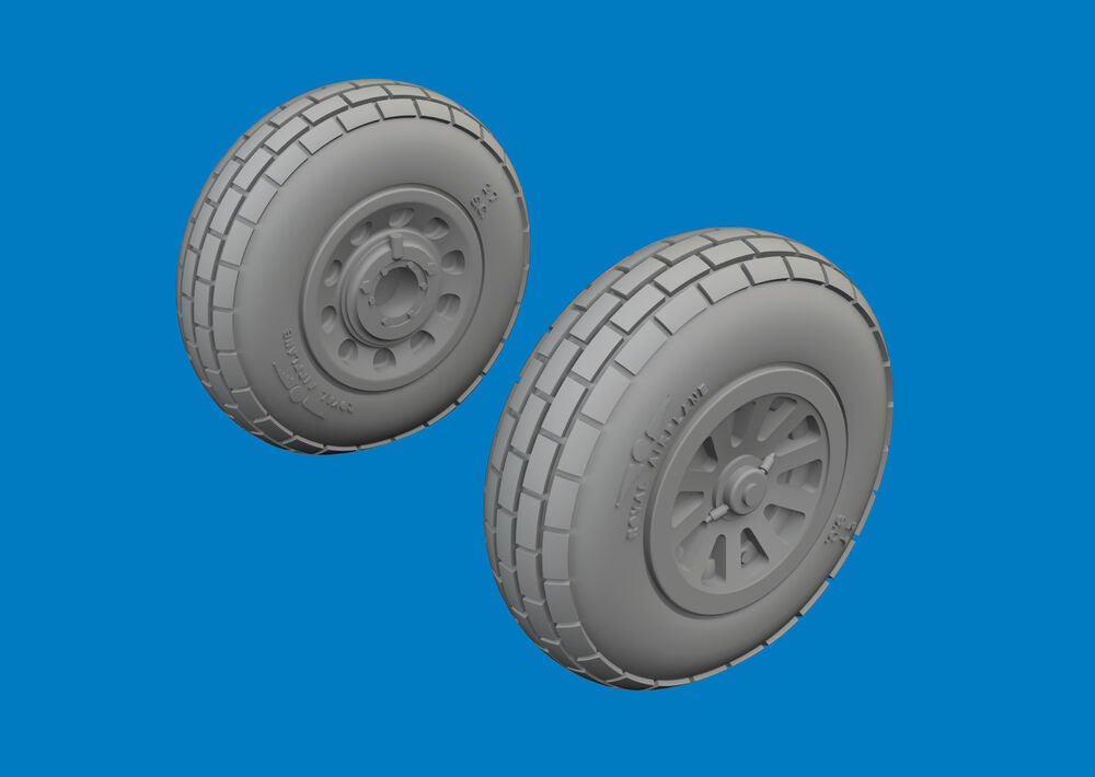 P-51D wheels block tread for Arma Hobby