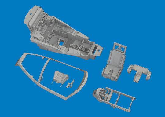 F-35B cockpit PRINT  TAMIYA