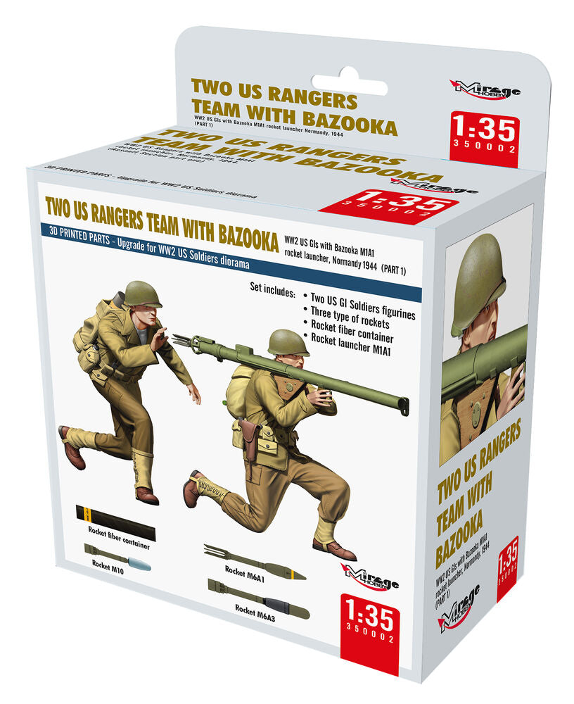 TWO US RANGERS TEAM WITH BAZOOKA