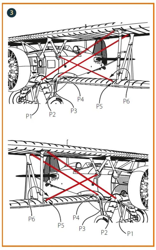 F4B-3/4 Strubs for CP kits