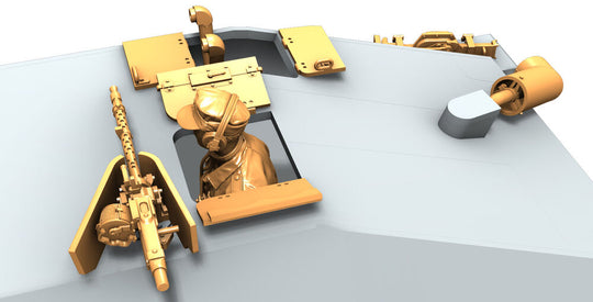 Hetzer Exterior Detail Set for Vespid Model