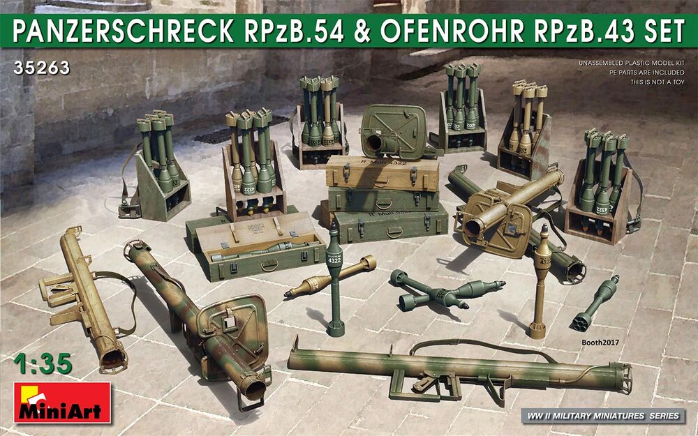 Panzerschreck RPzB.54 & Ofenrohr RPzB.43 Set