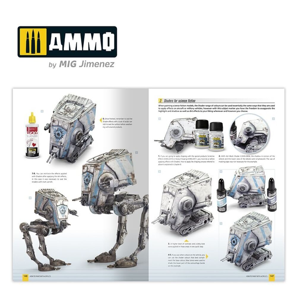 AMMO MODELLING GUIDE - How to Paint with Acrylics 2.0 (English)